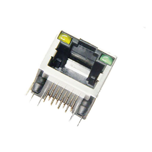 RJ45 Jack 1X1P Shielded With LED