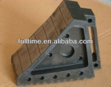 Car parking rubber wheel blocks