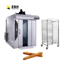 Commercial Electric Diesel 16 Trays Rotary Bread Convection Oven Rotary Oven for Turkish Bread