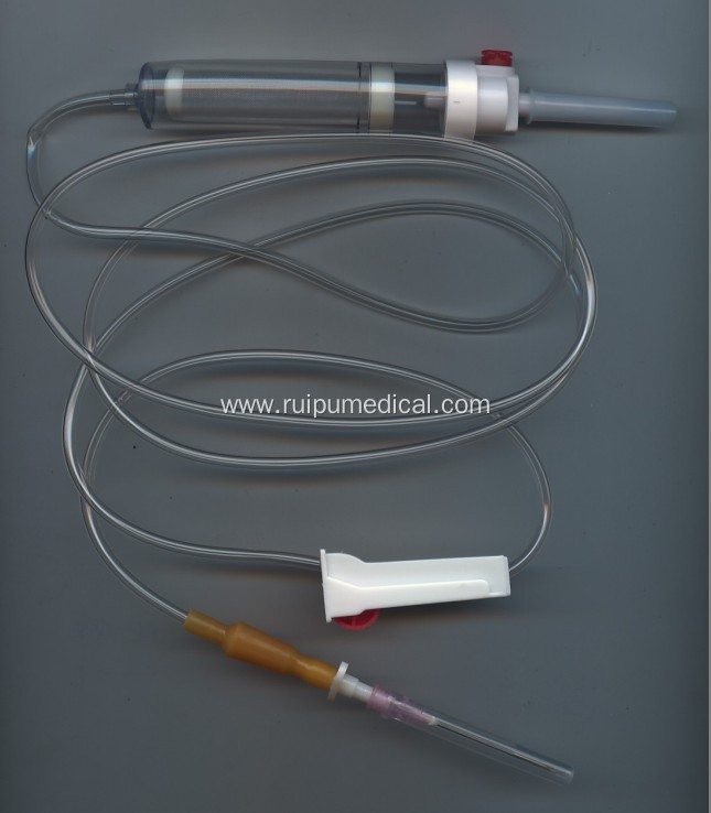 Disposable Blood Transfusion Set With Needle For Hypodermic