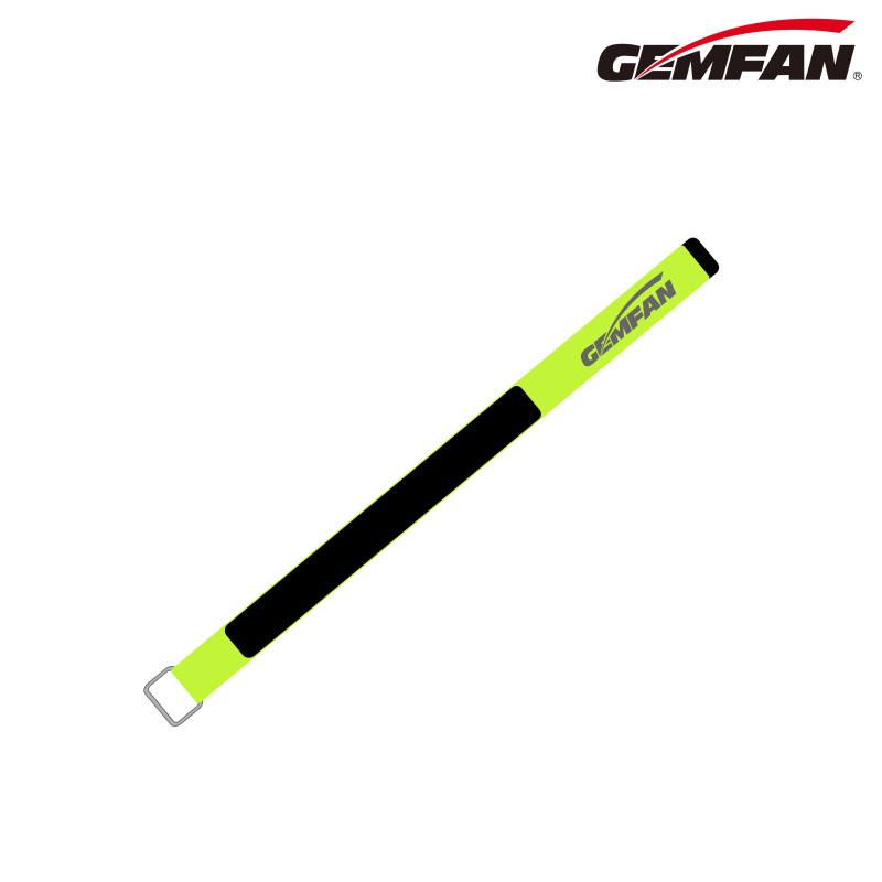 Fluorescent Red Battery Strap for FPV Drone Racing