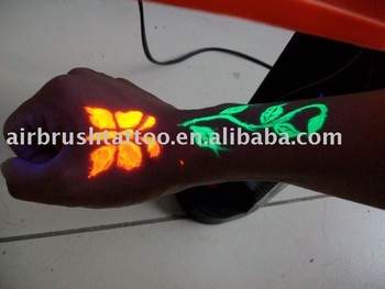 body painting color - fluorescent color