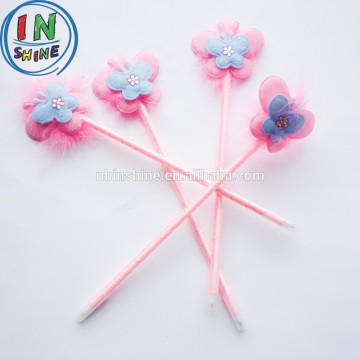 Feather butterfly creative ball pen , plush pen , feather pen