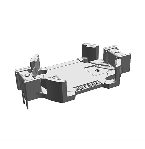 Soporte de celda de botón CR2032 para montaje en superficie