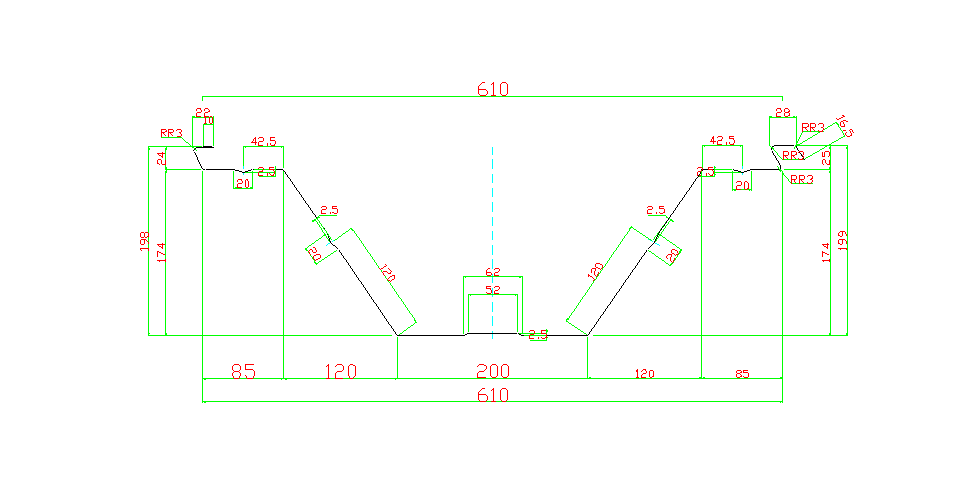  Long span Roof Roll Forming Machine 