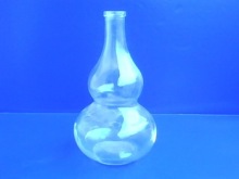 hot sale cucurbit shape glass bottle