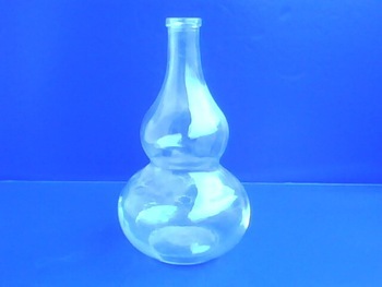 hot sale cucurbit shape glass bottle