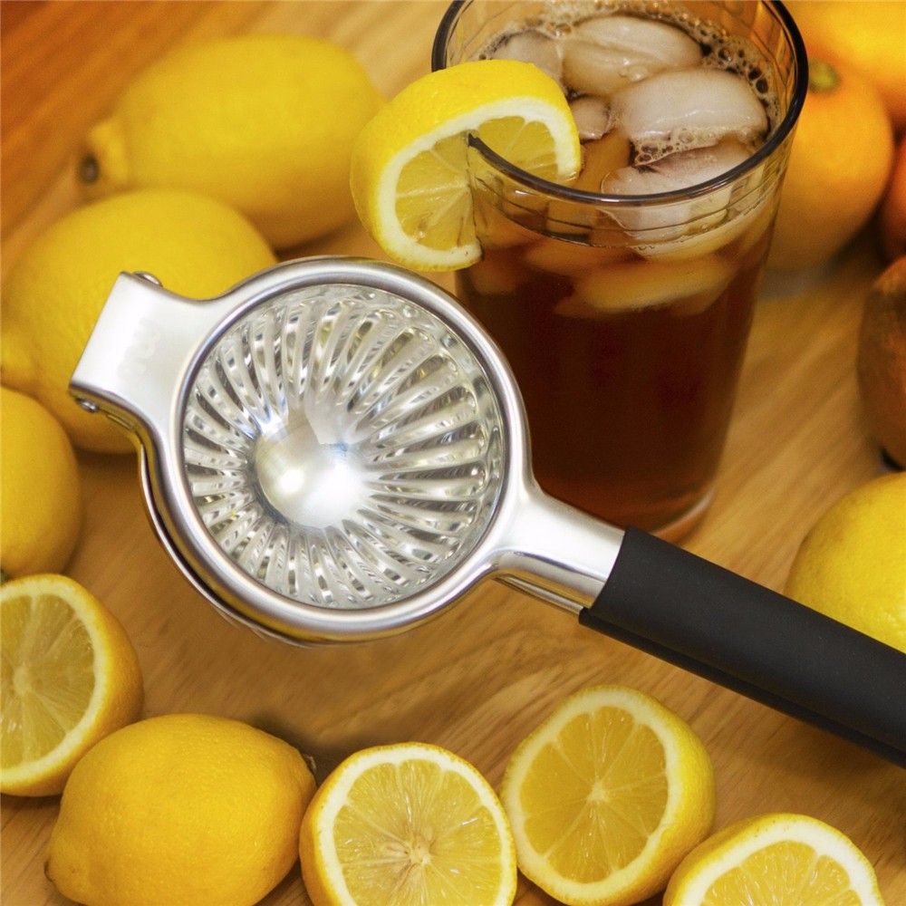 kitchen tools manual citrus juice squeezer stainless steel lemon squeezer