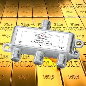 3 way Satellite Splitter