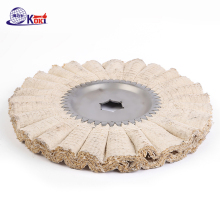 white waves sisal buffing wheel