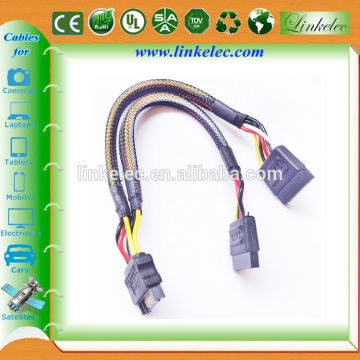 double sata power cable sata hdd splitter cable