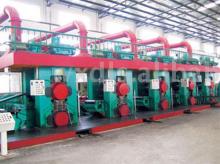 Five-roller continuous rolling mill set