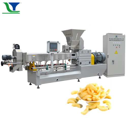 automatic small corn Snacks making extruder machine prices