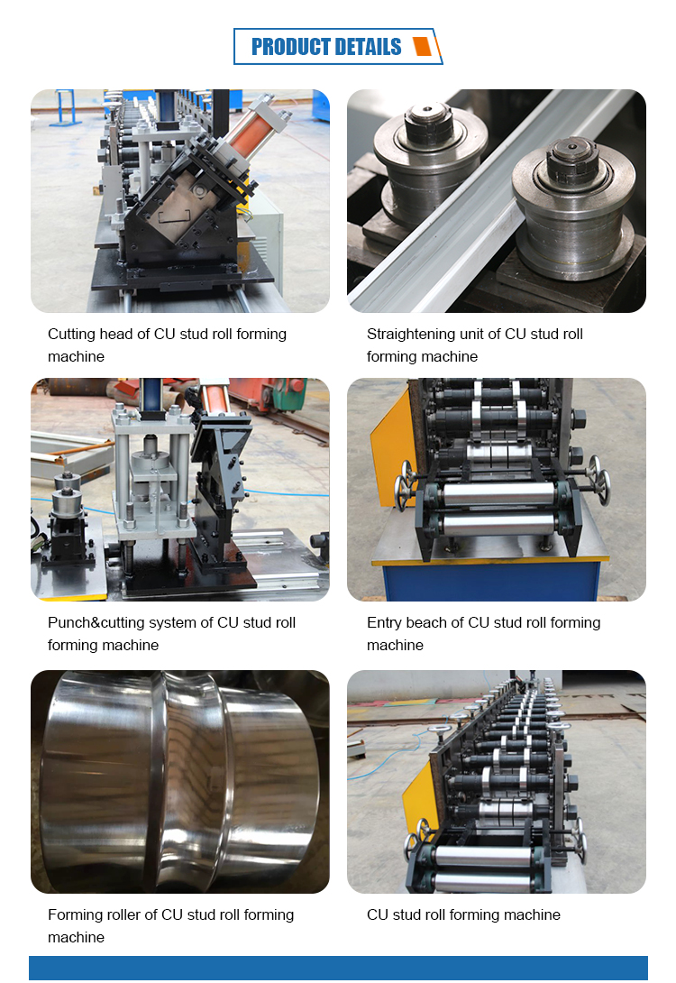 Aluminum roll forming machine for the production of corrugated metal