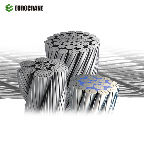 Crane Wire Rope, Made of High-toughness Steel Wires