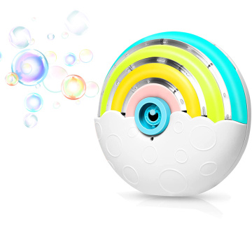 Rainbow Bubble Toy: The Latest Kids' Outdoor Entertainment Electric Bubble Machine
