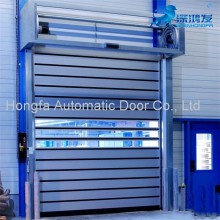Automatic Aluminum Plate Roll-Up Insulated Garage Door
