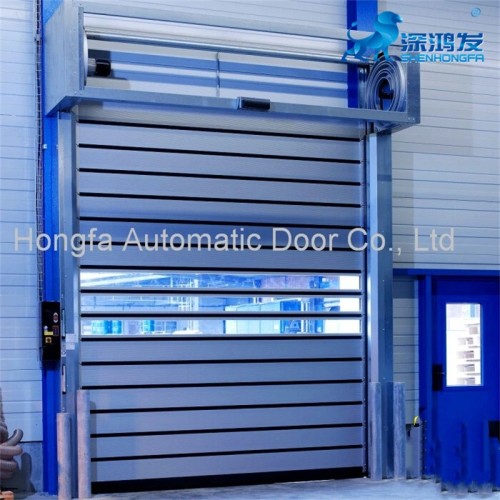 Aluminum alloy turbo hard fast door