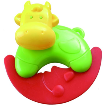 Infant Cow Bentuk Rattle Bayi keselamatan mainan Bell