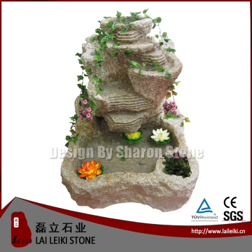 Polished Natural Stone Granite Decorative Fountain Stones