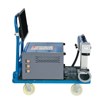 Handheld MOPA Fiber Laser Marking Machine for Gas Cylinder 100~300W
