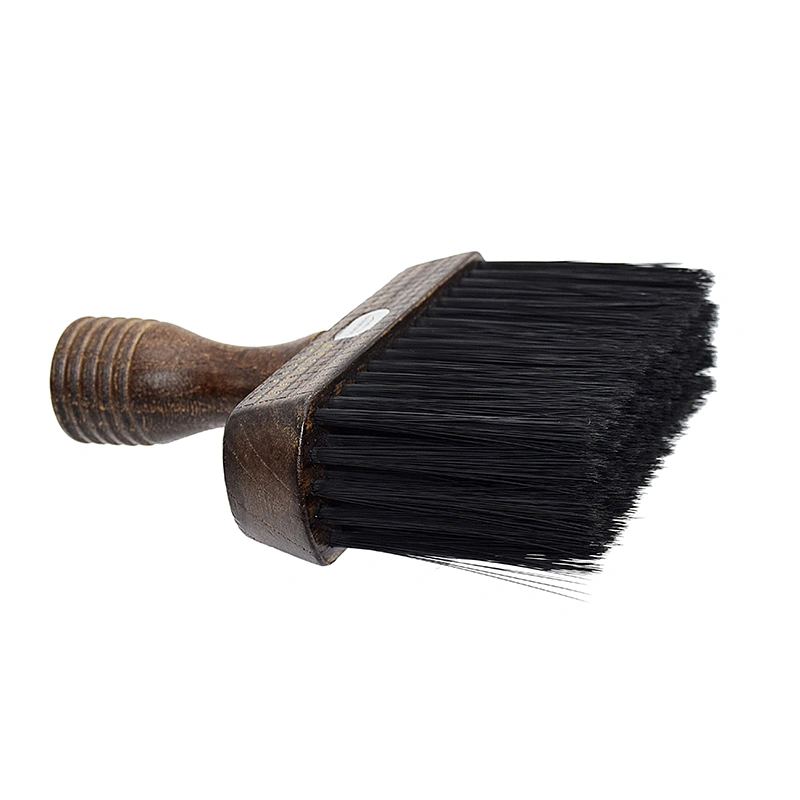 Neck Face Duster Brush Salon Hair Cleaning Wooden Sweep Brush Hairdressing Hair Cleaner Hairbrush Sweep Comb Tools