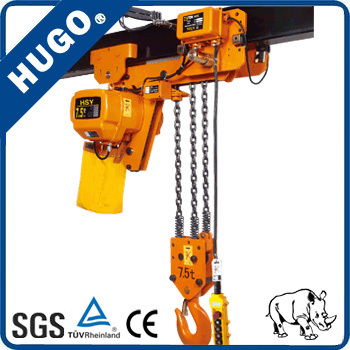 7t 10m Electric Hoist with Motorized Trolley