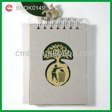 ECO MINI CHEAP JOURNALS NOTEBOOKS WITH HOLLOW OUT COVER