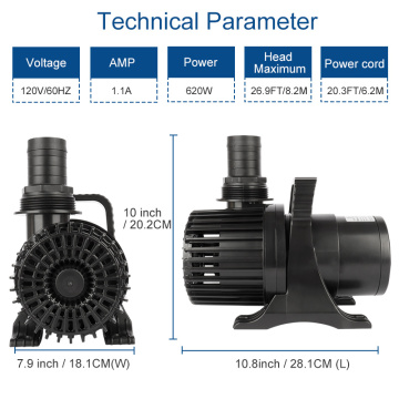 Stor kapacitet akvarium OEM nedsänkbar vattenpump