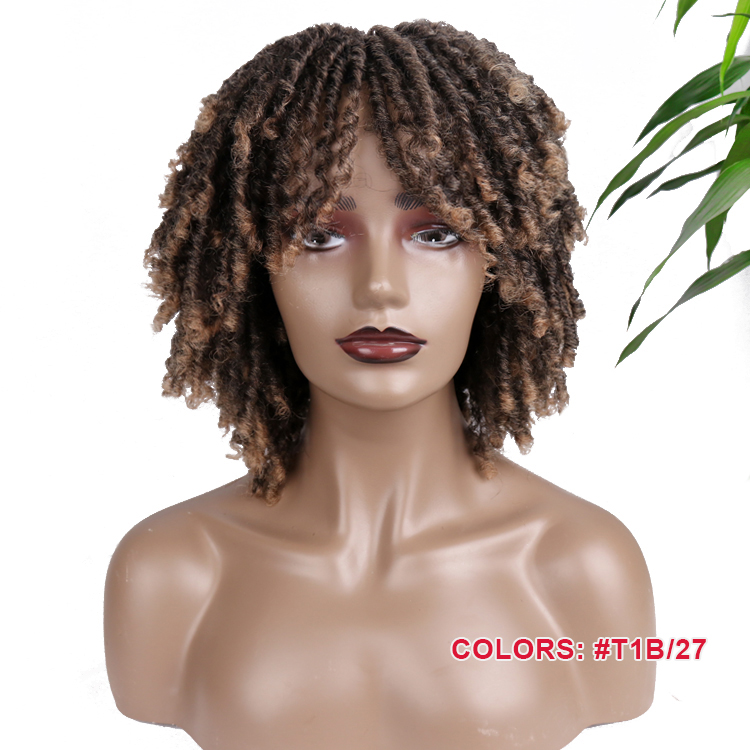 Dropshipping Wholesale Afro Dreadlocks Goddess Wigs Premium Cheap Synthetic Wigs Heat Resistant Synthetic Hair Wigs