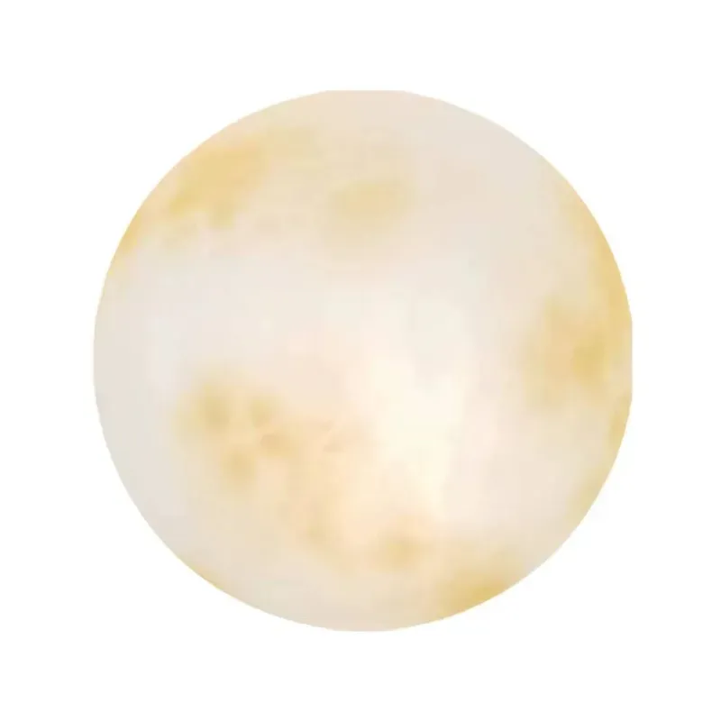 Eco-Friendly Round Solar Garden Light with Warm Glow