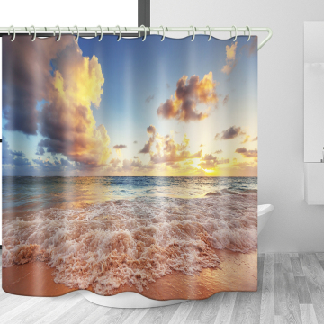 peva bath shower curtain