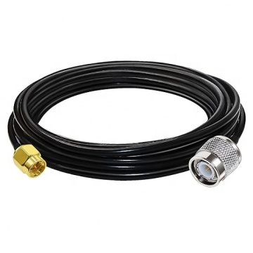 SMA to TNC Cable - RG58 SMA Male Plug to TNC Male Low Loss Extension Cable