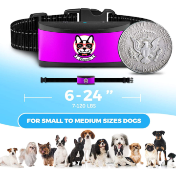 Allenamento per cani No Shock Bark Collar