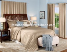 Shanghai Fashion Homes Luxury Quilted Satin Bedspread