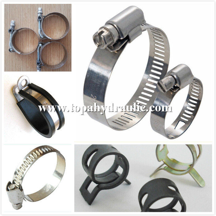 German heavy duty carbon steel hose clip