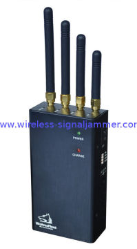 Dark Blue Portable Bluetooth Wireless Spy Camera Wifi Signal Jammer For Meeting Room Spy