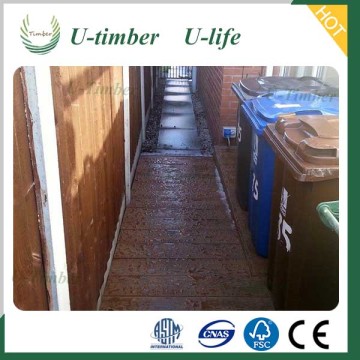 Long lasting reusable wood composite board decking wpc board