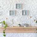 Wooden Beach Bathroom Decor