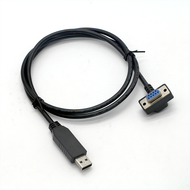 Conducteur USB vers la série RS232 DB9 9pin Câble adaptateur masculin ou féminin pour Win & Mac 3ft / 1m