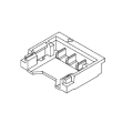 1,20 mm Tonhöhe 90 ° Wafer-SMT-Stecker