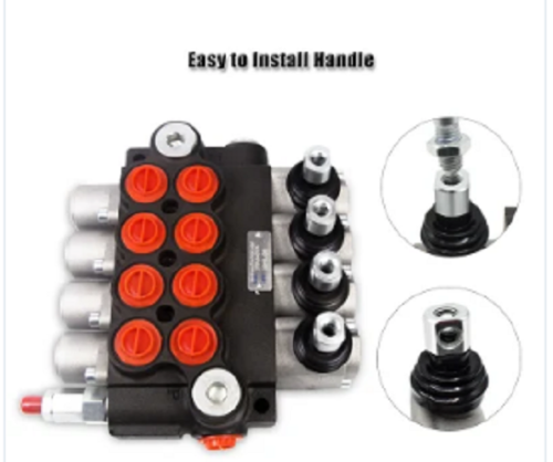 Monoblock Hydraulic Joystick Electric Control Valve