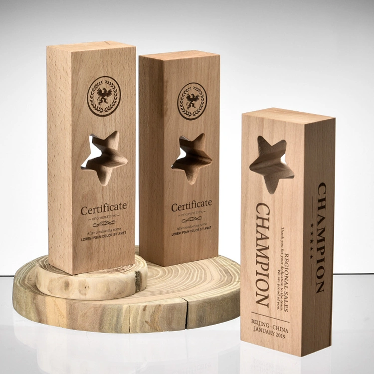 Trophy Wood Base Plaques Bases Obelisk Designs Made of Star Wooden Plaque Award