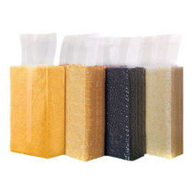 Customized Rice Brick Vacuum Bags - Transparent Nylon Plastic Sealed Packaging for Rice, Flour, and Spices