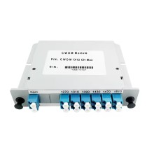 CWDM Mux/Demux Fiber Multiplexer LGX Box: 1270-1410nm Fiber Optic WDM DWDM Equipment