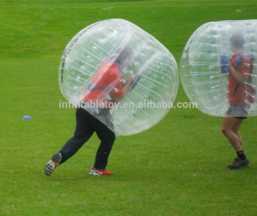 2014 hot sell football Inflatable Body Zorbing Ball/inflatable body ball