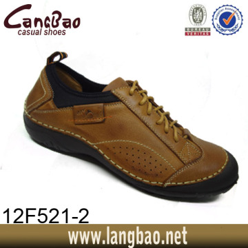 Wholesale factory price genuine leather casual shoes made in china