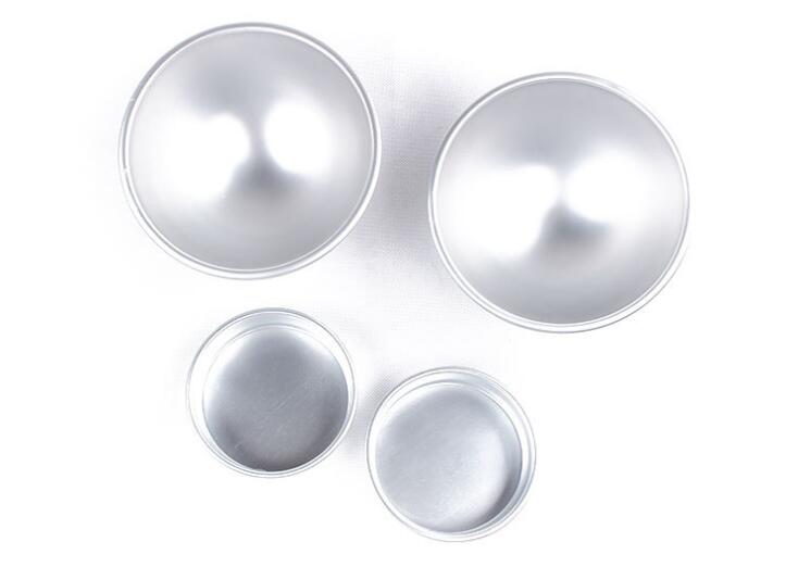 3D Aluminiumlegierung Kugel Kugel Kuchen Backform01 3D Aluminum Alloy Ball Sphere Cake Baking Mold01