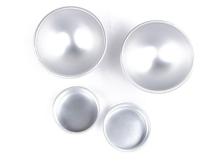 3D Aluminum Alloy Ball Sphere Cake Baking Mold01