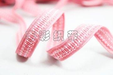 Flat textile elastic tape